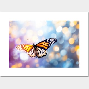 Butterfly Forest Nature Serene Tranquil Posters and Art